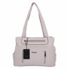 Torebka Damska Shopper Bag firmy Hernan 3892 Beżowa
